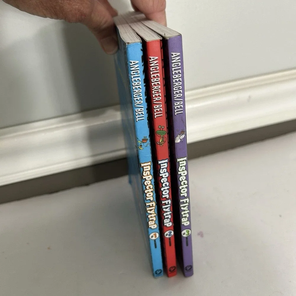 Inspector Flytrap Series All 3 Books in Paperback Young Readers Graphic Novel